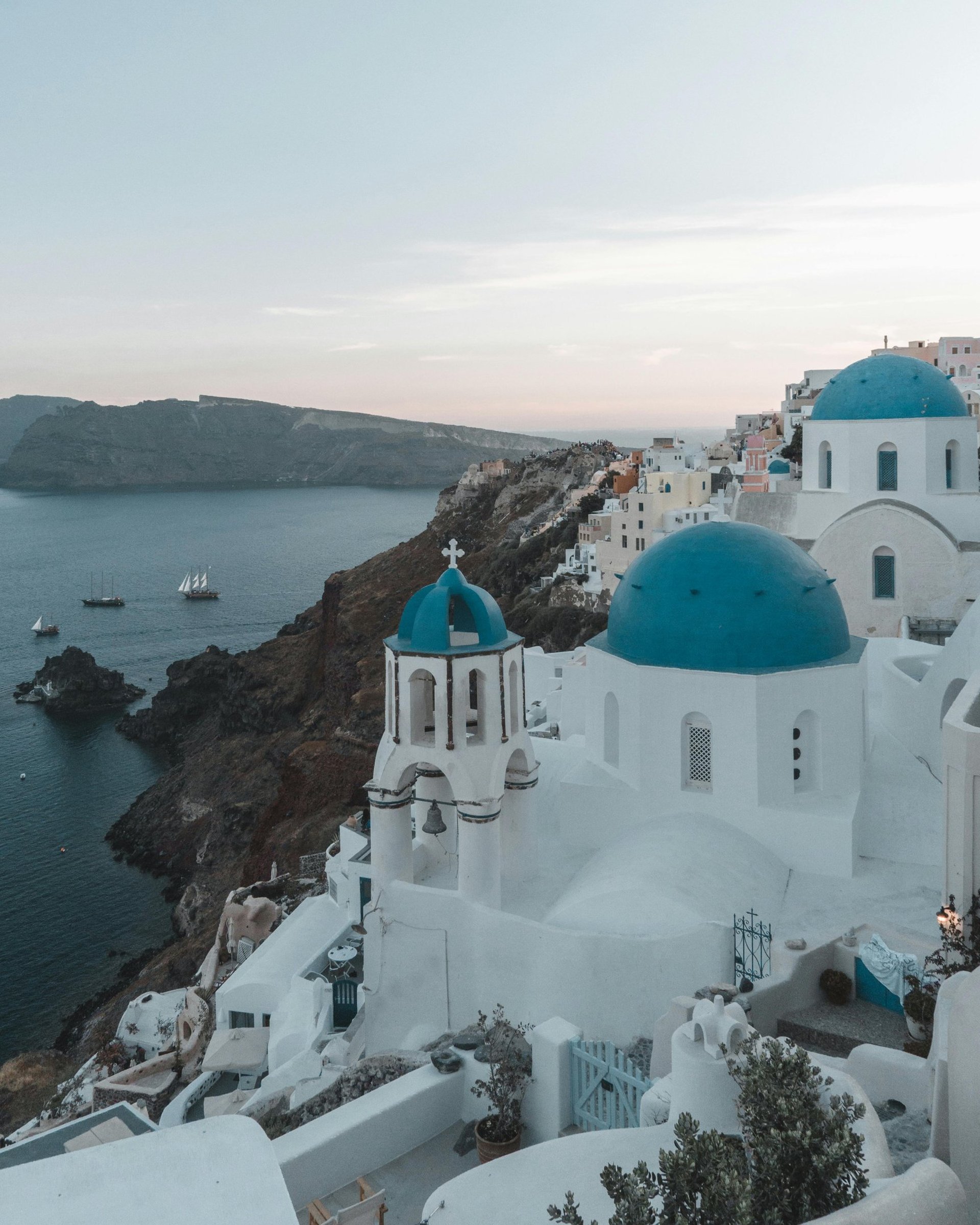 Santorini en Grecia
